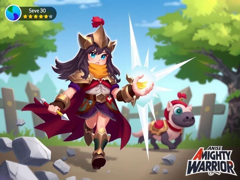 Anise Mighty Warrior Game Screenshot